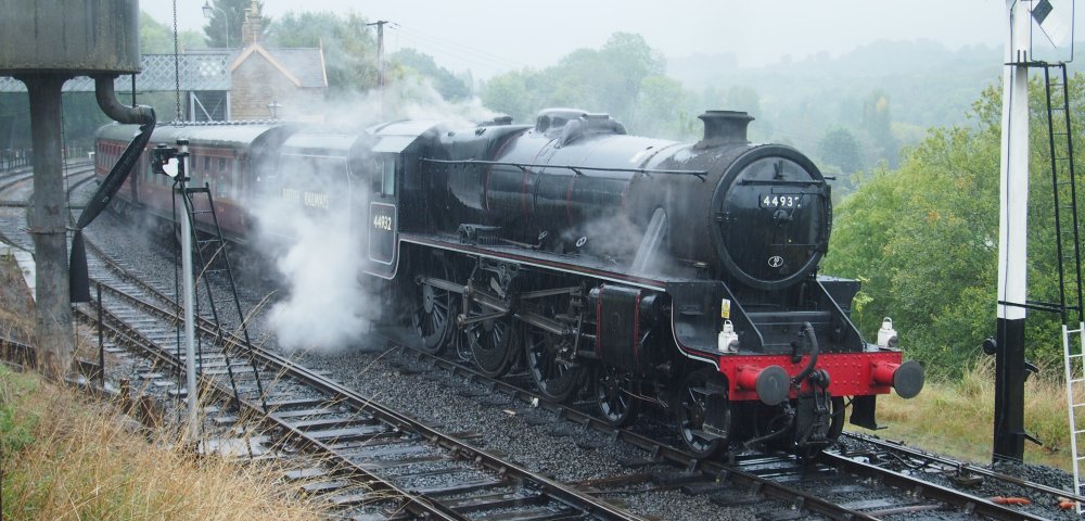 Stanier Black Five 5MT 4-6-0 steam locomotive SVR Steam Gala September 2024