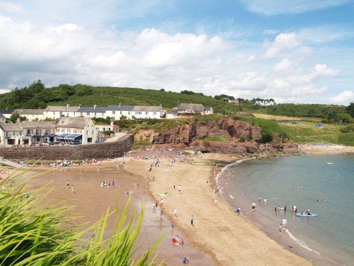 Dunmore Strand Beach, Dunmore East Co. Waterford, Ireland
