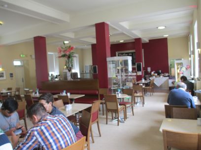 The cafe of the National Museum of Decorative Arts & History Dublin Ireland
