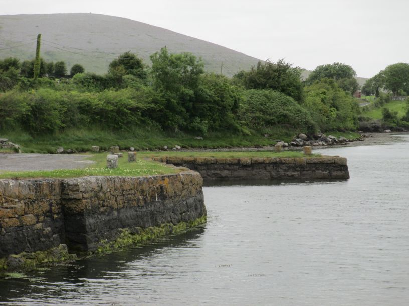 New Quay, Church, ruined Castle, The Burren, Co. Clare