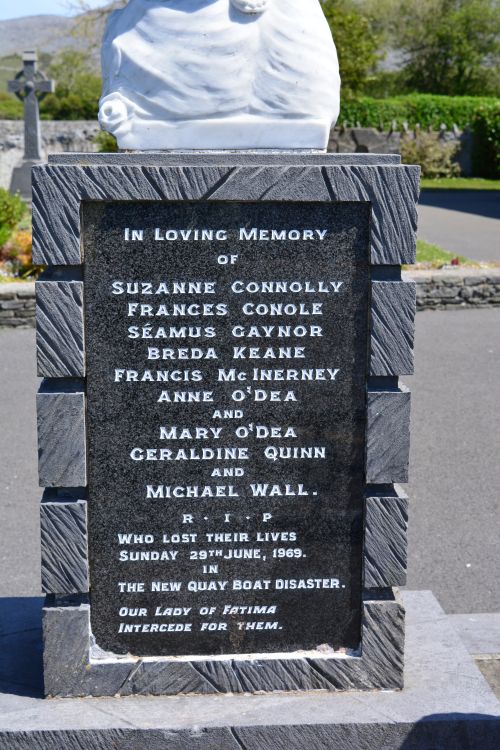 New Quay, Church, ruined Castle, The Burren, Co. Clare