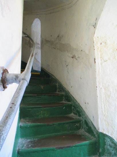 The spiral staircase up Hook Head lighthouse Co Wexford