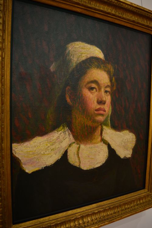 'Bretonne', oil on canvas ~1903-1904 by the Irish artist Roderic O'Conor National Gallery of Ireland, Dublin
