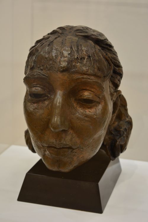 'Fourth Portrait of Dolores', bronze casting 1923, by the American sculptor Jacob Epstein National Gallery of Ireland, Dublin