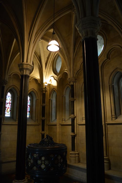 The Baptistery and font in Christ Church Cathedral, Dublin