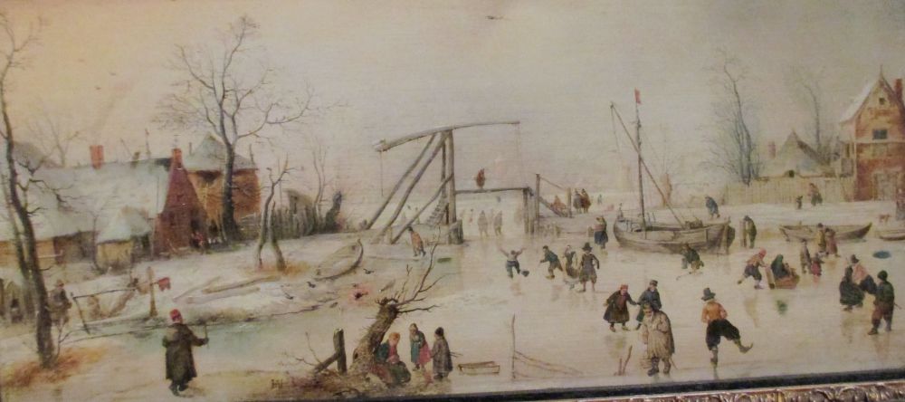 'Scene on the Ice', 1620 painting by the Dutch artist Hendrick Avercamp National Gallery of Ireland, Dublin