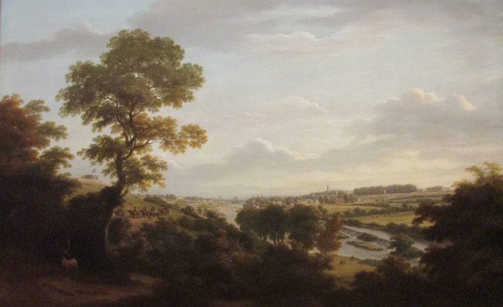 'A View of Dublin from Chapelizod', 1795-1798 painting by the English artist William AshfordNational Gallery of Ireland, Dublin