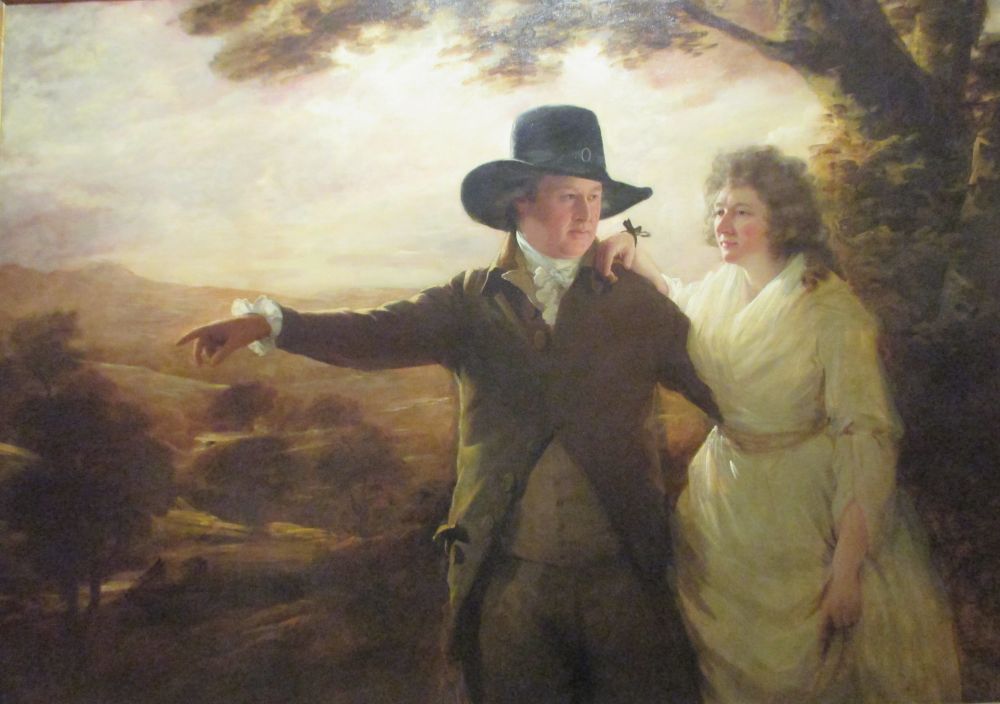 'Portrait of Sir John and Lay Clerk of Penicuik', painting of 1791 by Henry Raeburn National Gallery of Ireland, Dublin