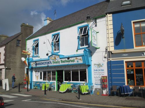 Harrington's family restaurant, Dingle, Kerry
