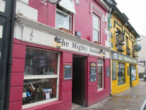 The Mighty Session bar in Main Street, Dingle, Kerry