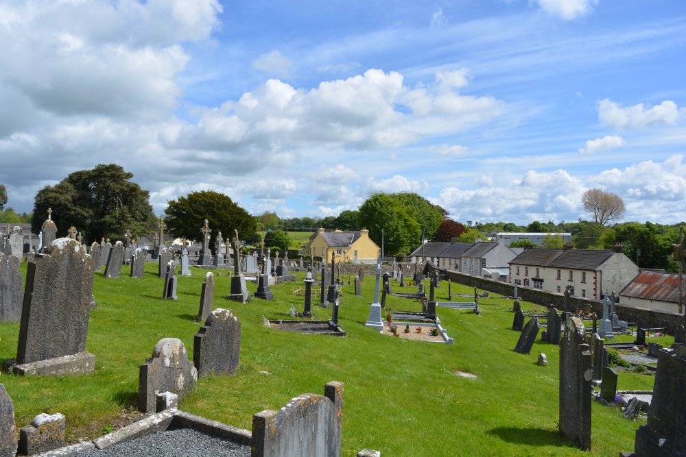 The graveyard of St Senan's Church Kilmacow, Co. Kilkenny, Ireland