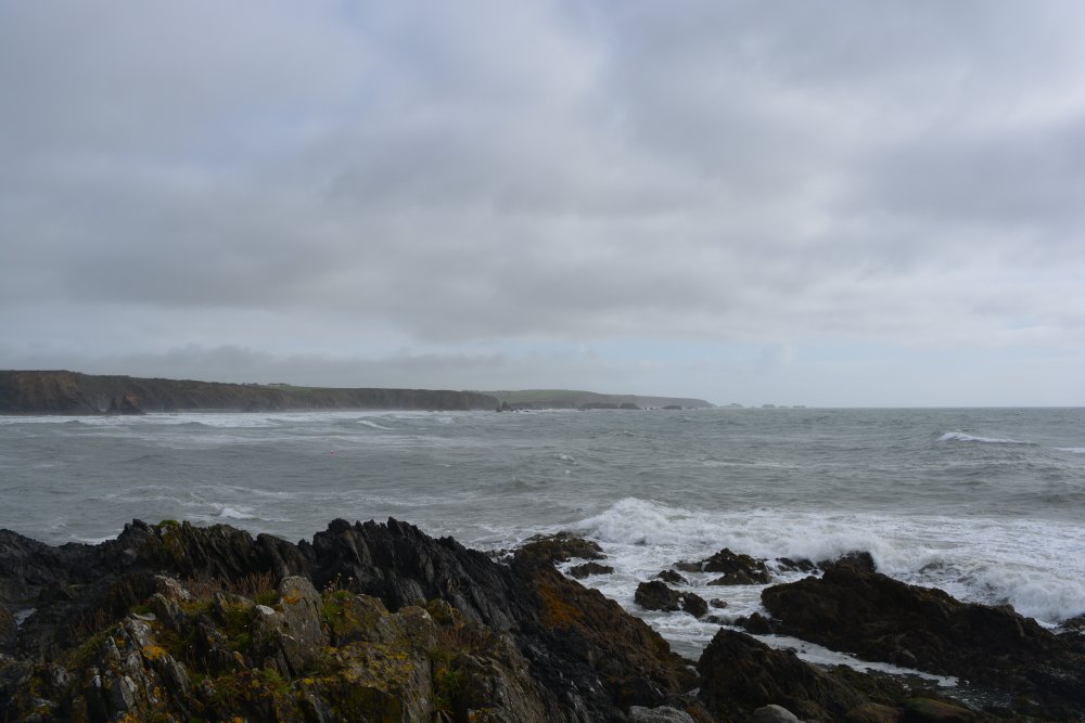 The coast near boatstrand Copper Coast Drive, Co. Waterford, Ireland