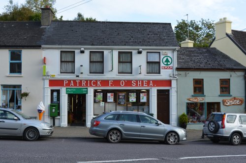 Patrick F. O'Shea shop on the main street Glengarriff, West Cork, Ireland