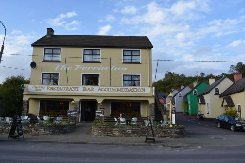 The Perrin Inn bar, restaurant, accommodation and holiday cottage complex Main Street Glengarriff, West Cork, Ireland