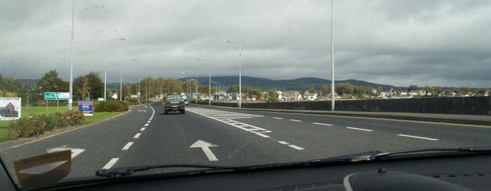 Approaching Dungarvan from the west on the N25 road, Dungarvan, Co. Waterford