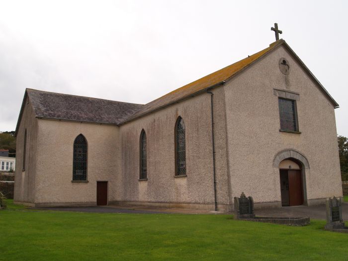 St Declan's Catholic Church, Ardmore, built from 1836 to 1846. Ardmore, Co. Waterford, Ireland