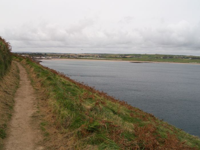 Part of the coastal section of St Declan's Way near to the west of Ardmore beach Ardmore, Co. Waterford, Ireland