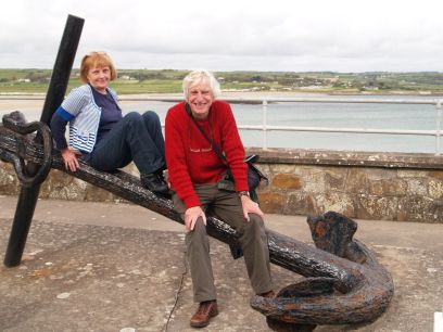 Some old anchors above Ardmore Beach! Ardmore, Co. Waterford, Ireland