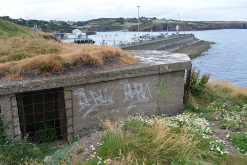 old observation post on the cliffs above Dunmore East Co. Waterford