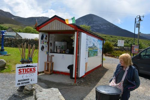 Get your Croagh Patrick stick here! Climbing Croagh Patrick Co. Mayo