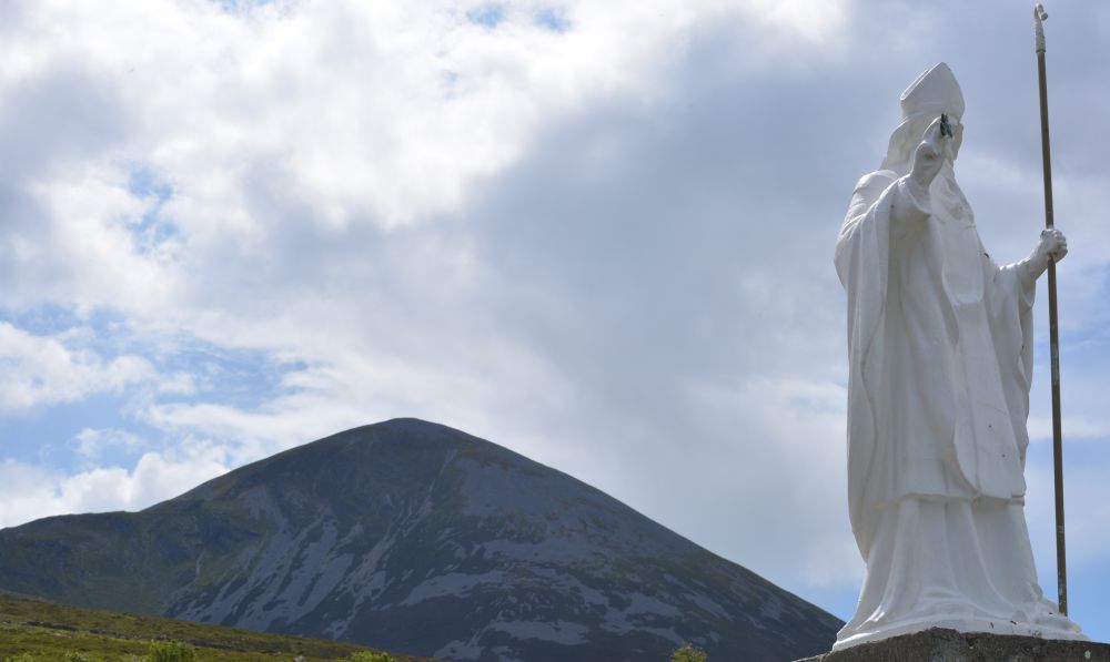 Climbing Croagh Patrick Co. Mayo Climbing Croagh Patrick Co. Mayo