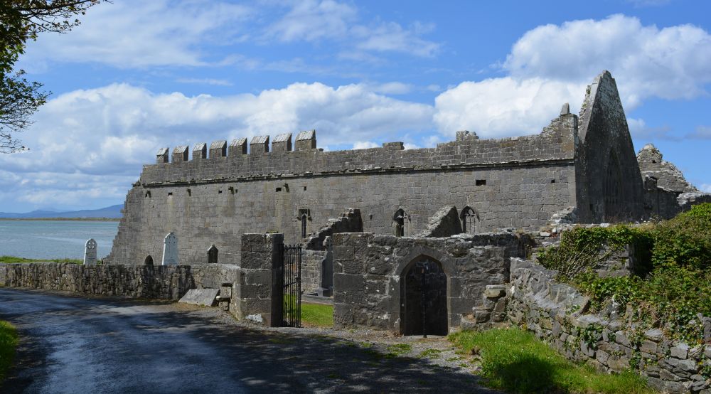 Murrisk Abbey The small Murrisk Abbey Friary of Augustinian friars was founded in 1457 by Hugh O'Malley and dedicated to St Patrick.