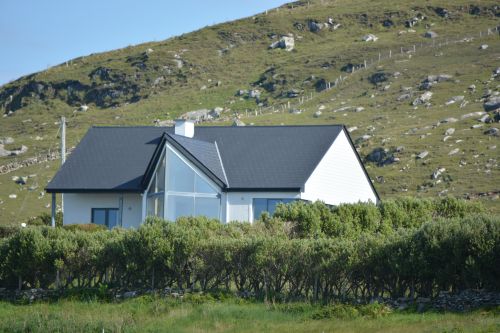 views from Aillemore holiday cottage, Co. Mayo