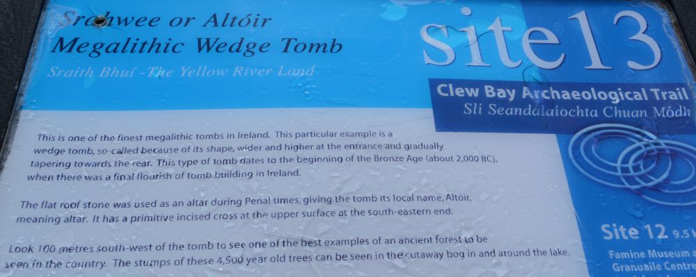 Wedge tomb Wedge tomb
