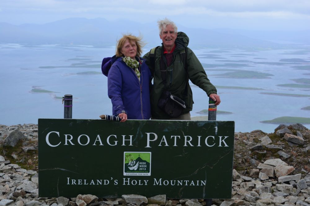 Climbing Croagh Patrick Co. Mayo Climbing Croagh Patrick Co. Mayo