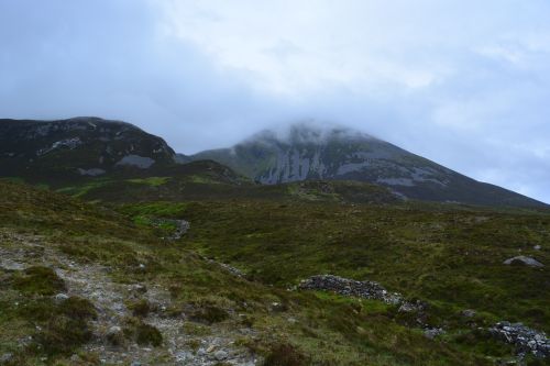 Climbing Croagh Patrick Co. Mayo Climbing Croagh Patrick Co. Mayo