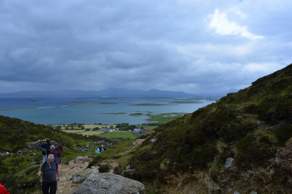 Climbing Croagh Patrick Co. Mayo Climbing Croagh Patrick Co. Mayo