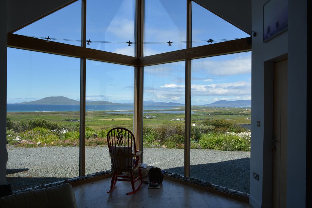 views from Aillemore holiday cottage, Co. Mayo views from Aillemore holiday cottage, Co. Mayo