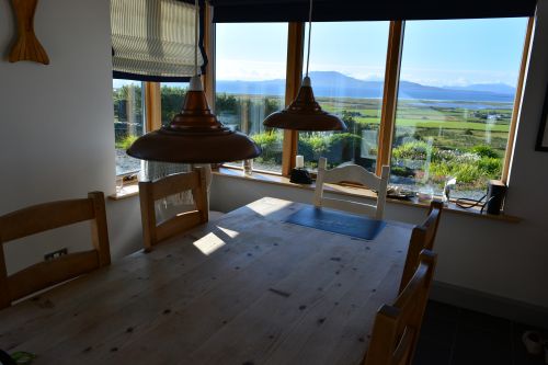 views from Aillemore holiday cottage, Co. Mayo