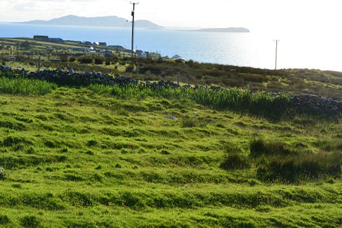 views from Aillemore holiday cottage, Co. Mayo