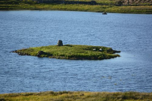 views from Aillemore holiday cottage, Co. Mayo