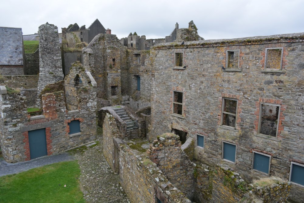 Details of the barracks and living quarters of the soldiers of Charles Fort Kinsale Harbour Co. Cork Ireland