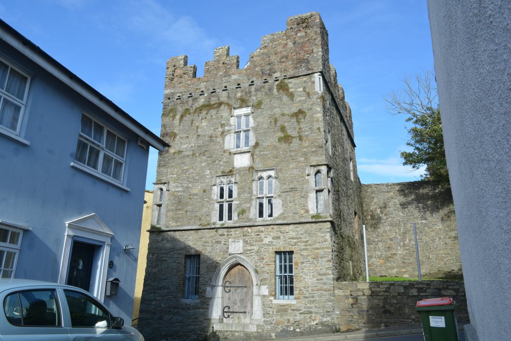 The frontage of Desmond Castle, Kinsale, Co. Cork, West of Ireland
