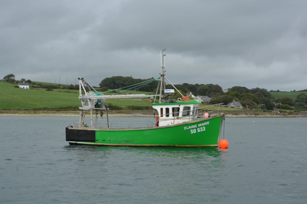 A small fishing boat near Courtmacsherry harbour (Elaine Marie, SO 633, to be precise!) Courtmacsherry, Co. Cork, West of Ireland