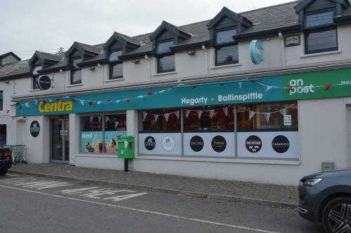 Hegarty's Centra general store and post office Ballinspittle, Co. Cork, West of Ireland