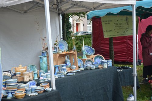ceramic gifts and attractive pottery Friday Market in Clonakilty, Co. Cork, West of Ireland
