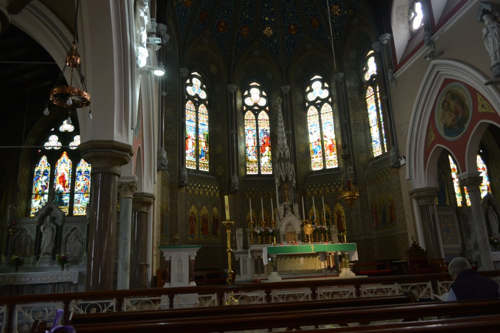 chancel and altar of the Church of the Immaculate Conception Clonakilty, Co. Cork, West of Ireland