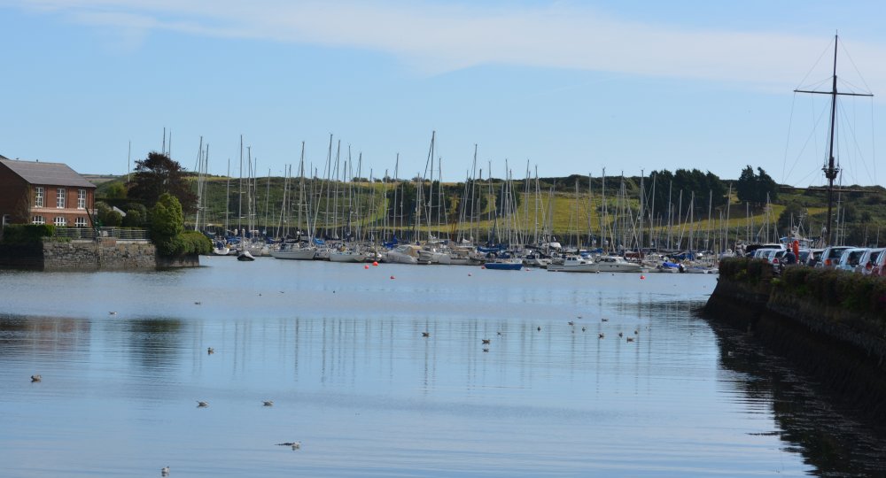 A general view of the inner marina of Kinsale Harbour Kinsale, Co. Cork, West of Ireland