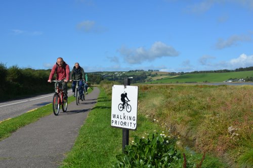 Timoleague to Courtmacsherry estuary nature walk Co. Cork West of Ireland
