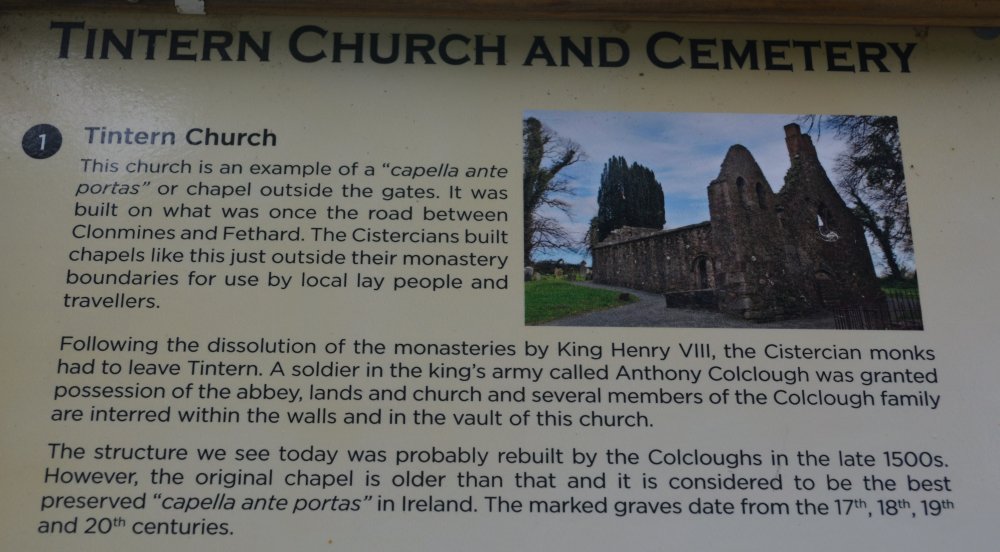 Tintern Abbey, Co. Wexford, Ireland