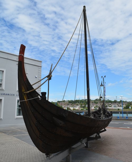 Replica Viking ship Viking Triangle Guided walk Historic Waterford
