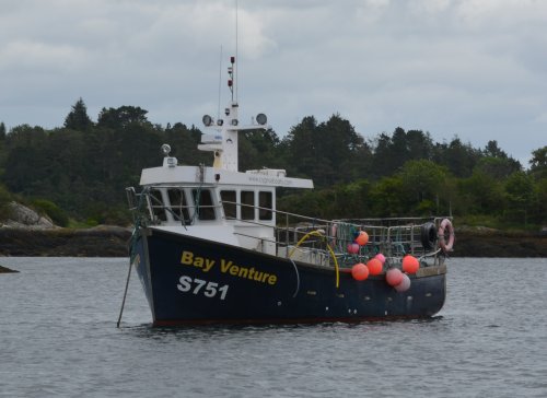 fishing vessel S751 Bay Venture Garinish Island, Garnish Island Co. Cork. Ireland