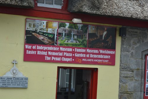 Cashel Folk Museum Easter Rising Memorial Plaza, Garden of Remembrance and the Penal Chapel Cashel, Tipperary, historic Ireland
