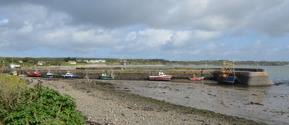The harbour at Carrigaholt, Co. Clare, West of Ireland