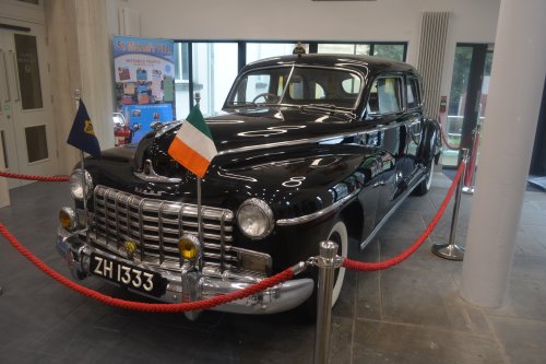 1947 Dodge D24 custom 4-door limousine car, once owned by Eamon de Valera, registration number ZH 1333, Clare Museum Ennis, Co. Clare, West of Ireland