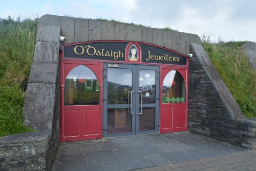 O�Dalaigh Jewellers shop sell hand crafted Celtic and contemporary jewellery Cliffs of Moher, Co. Clare,  Wild Atlantic Way, West of Ireland Coast